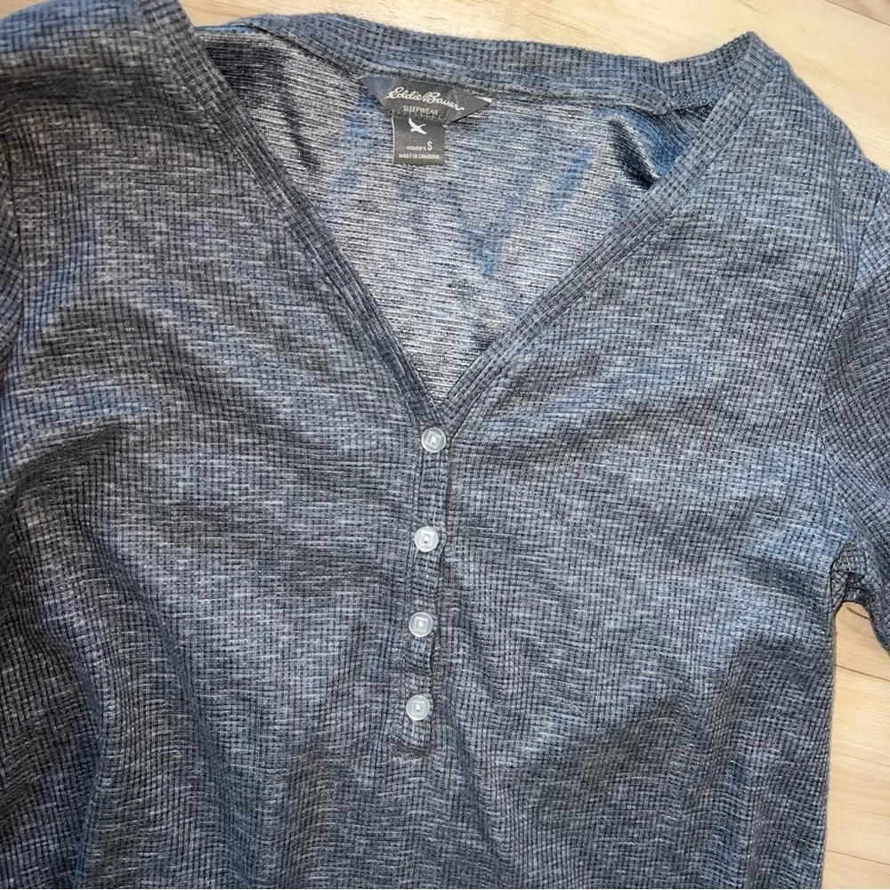 Women's Gray Sleepwear Set - Picture 5 of 12